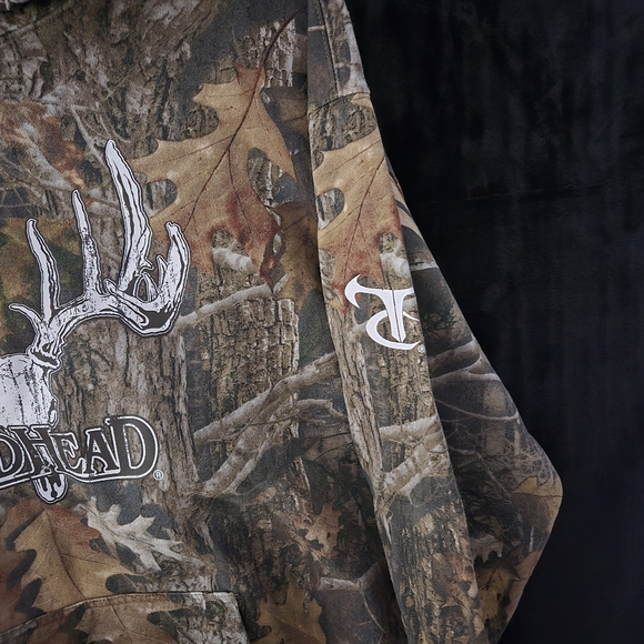 Camouflage red head hoodie - Picture 4 of 8